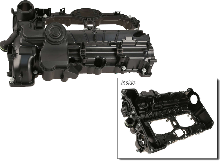 Genuine BMW OES Valve Cover - 11 12 7 588 412