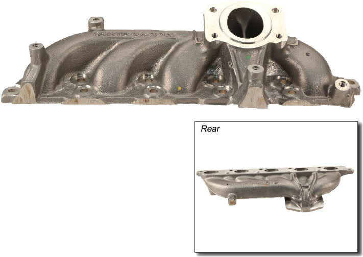 Genuine Volvo Exhaust Manifold - 30637921