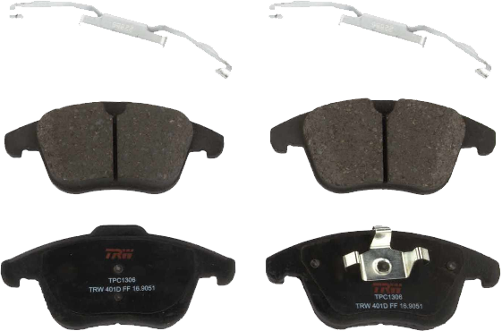 TRW Automotive Premium Ceramic Brake Pads - LR0 04936