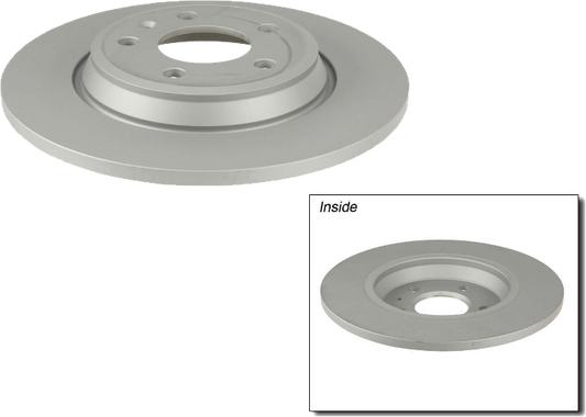 Zimmermann Coated Brake Disc Coat Z High Carbon - 8K0 615 601M