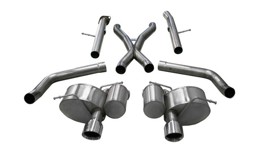 Corsa 2012-2021 Jeep Grand Cherokee SRT 2.75in Dual Rear Xtreme Cat-Back Exhaust