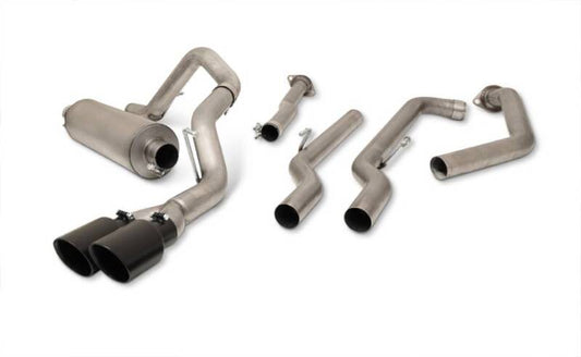 GIbson 22-24 Toyota Tundra 3.5L-T V6 Crew Max Stainless Cat Back Dual Sport Exhaust