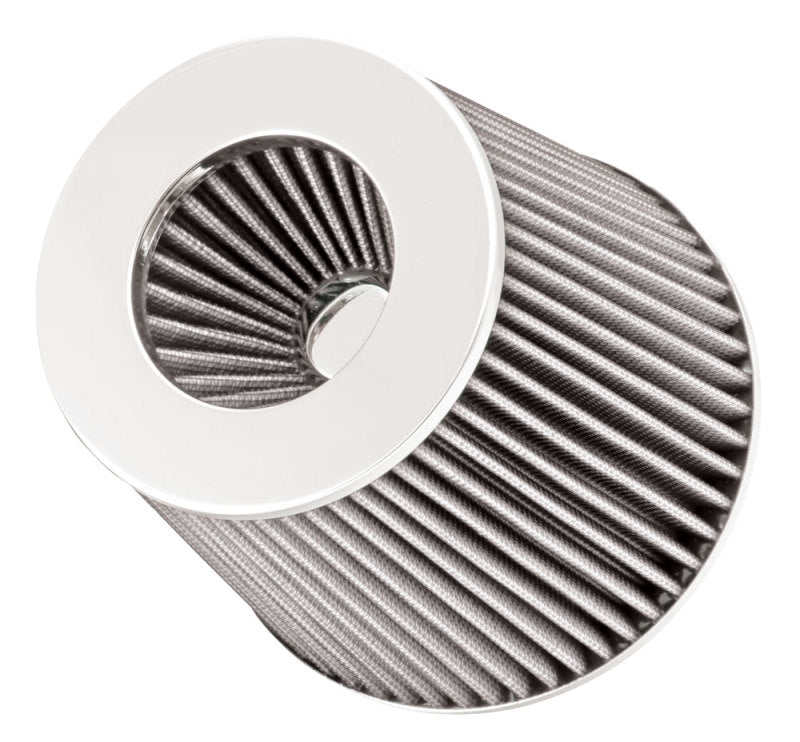 Spectre Adjustable Conical Air Filter 5-1/2in. Tall (Fits 3in. / 3-1/2in. / 4in. Tubes) - White