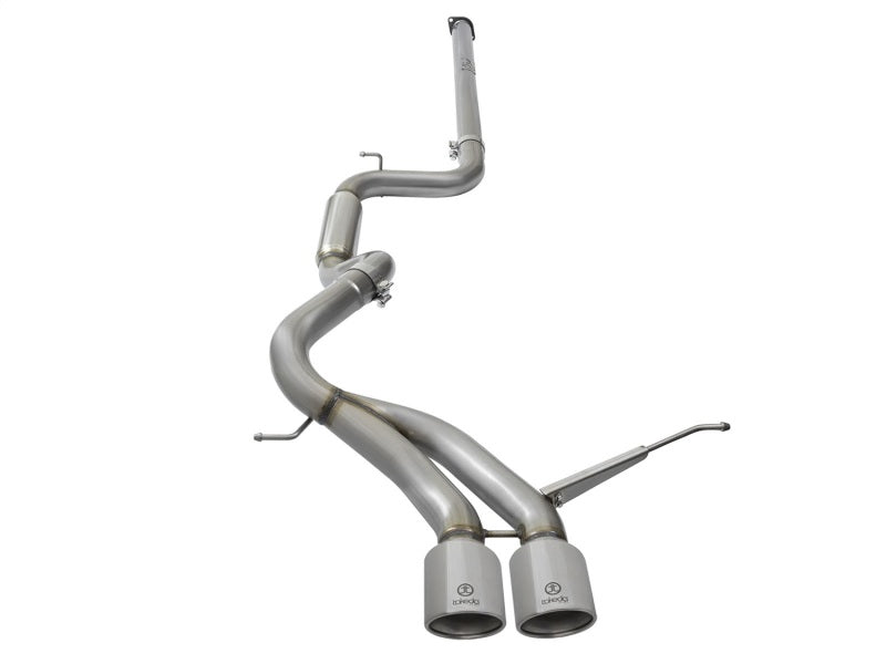 aFe POWER Takeda 3in 304 SS Cat-Back Exhaust w/ Polished Tips 13-17 Ford Focus ST L4-2.0L (t)