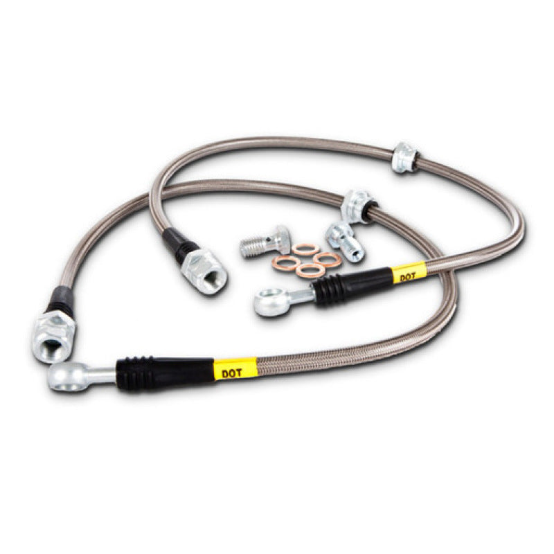 StopTech Stainless Steel Front Brake lines for 93-98 Supra