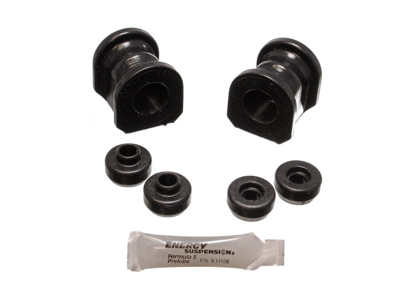 Energy Suspension 89-94 Nissan 240SX (S13) Black 25mm Front Sway Bar Bushing Set