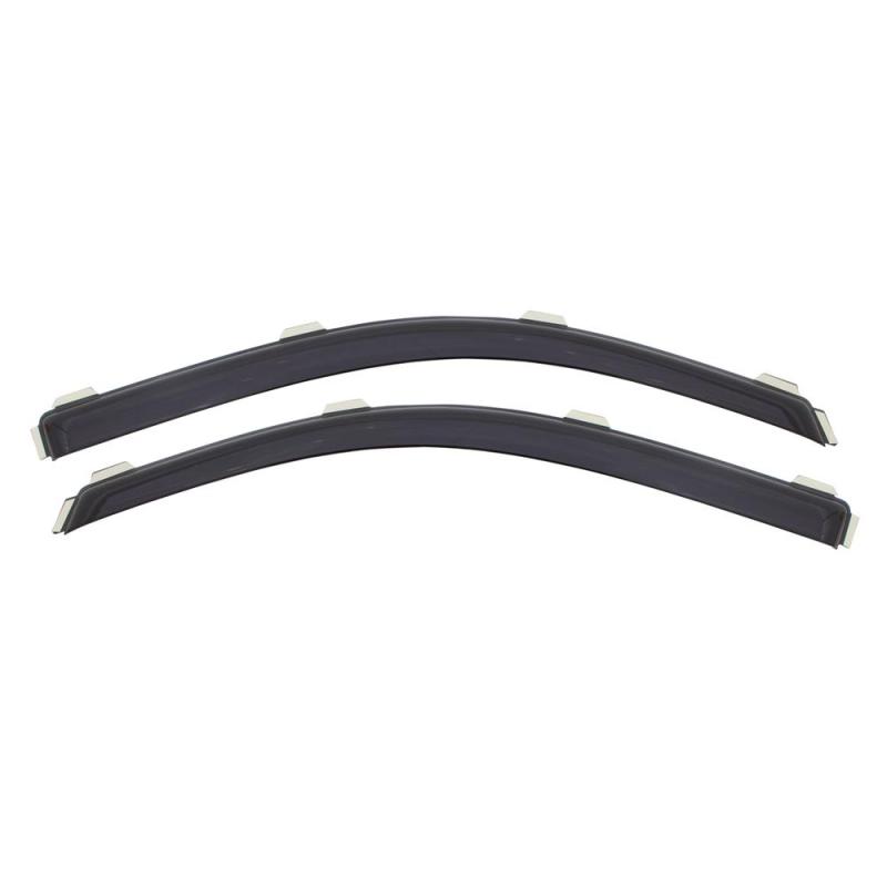 AVS 84-90 Ford Bronco Ii (w/o Vent Windows) Ventvisor In-Channel Window Deflectors 2pc - Smoke