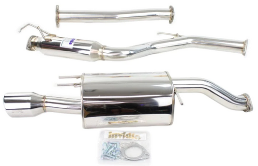Invidia 14-15 Honda Civic Si K24 Coupe Q300 Rolled Stainless Steel Tip Cat-back Exhaust