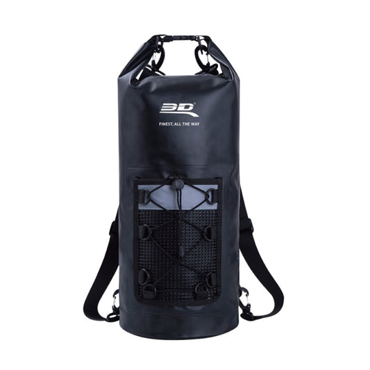 3D MAXpider Roll-Top Dry Bag Backpack - Black