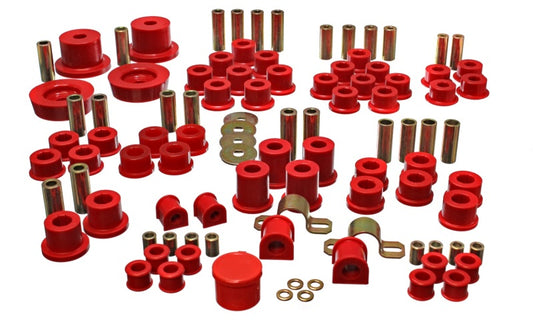 Energy Suspension 90-97 Mazda Miata Red Hyper-Flex Master Bushing Set