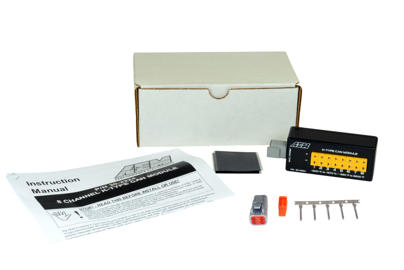 AEM 8 Channel K-Type Thermocouple EGT CAN Module