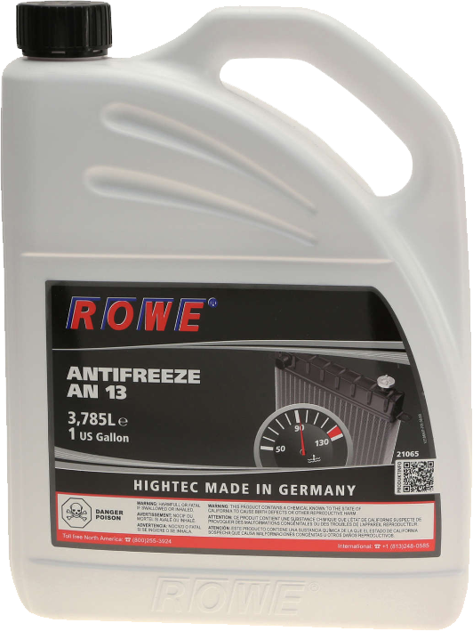 Rowe Hightec AN 13 (G13) Violet Concentrate Coolant   1 Gallon - G 013 A8J 1G