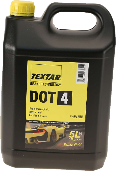 Textar 260 DOT 4 /160 Brake and Clutch Fluid, 5 Liters - DOT4 5