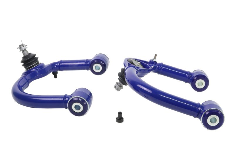 SuperPro 03-23 Toyota 4Runner / 10-23 Lexus GX460 Fixed Offset Front Upper Control Arm Set