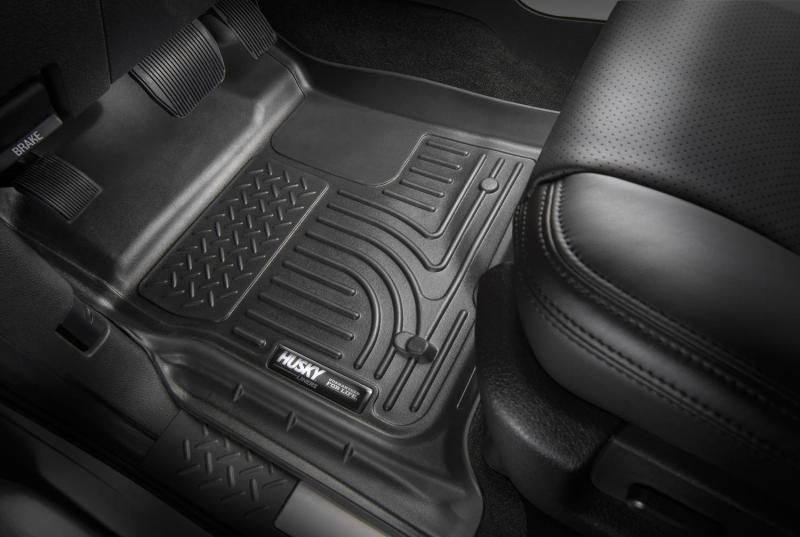 Husky Liners 2019 Ford Ranger SuperCab Black 2nd Seat Floor Liner