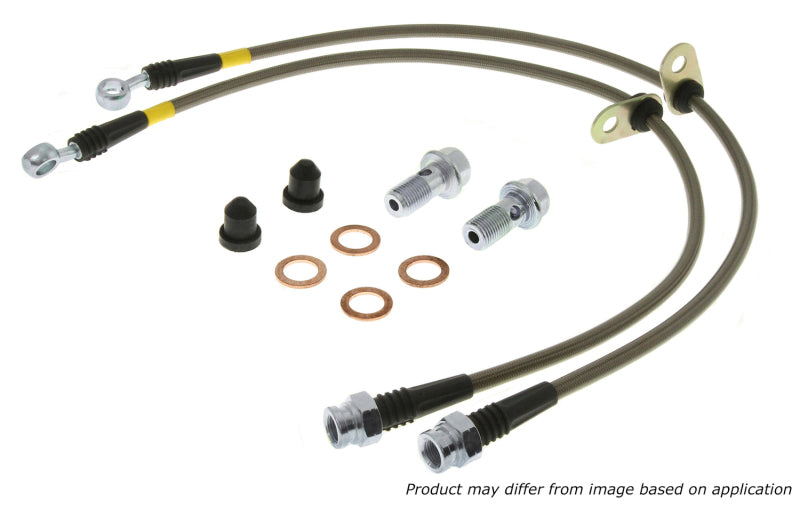 StopTech VW/Audi Front Stainless Steel Brake Line Kit