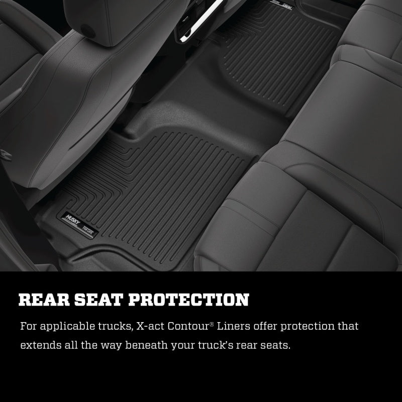 Husky Liners 21-23 Suburban/Yukon XL w/ 2nd Row Bucket Seats X-ACT 3rd Seat Floor Liner - Black