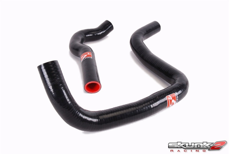 Skunk2 Honda/Acura B16A Engines Radiator Hose Kit (Blk/Rd 2 Hose Kit)